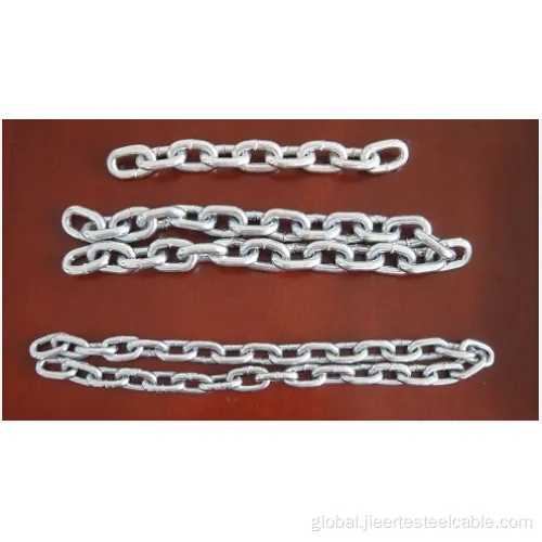 DIN 763 Link Chain DIN 763 Link Chain with Bright Finish Factory